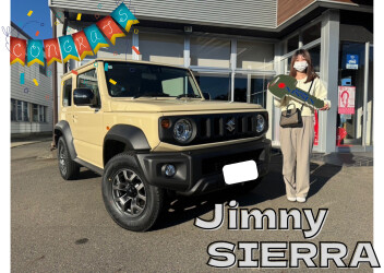 ジムニーシエラご納車☆ミ